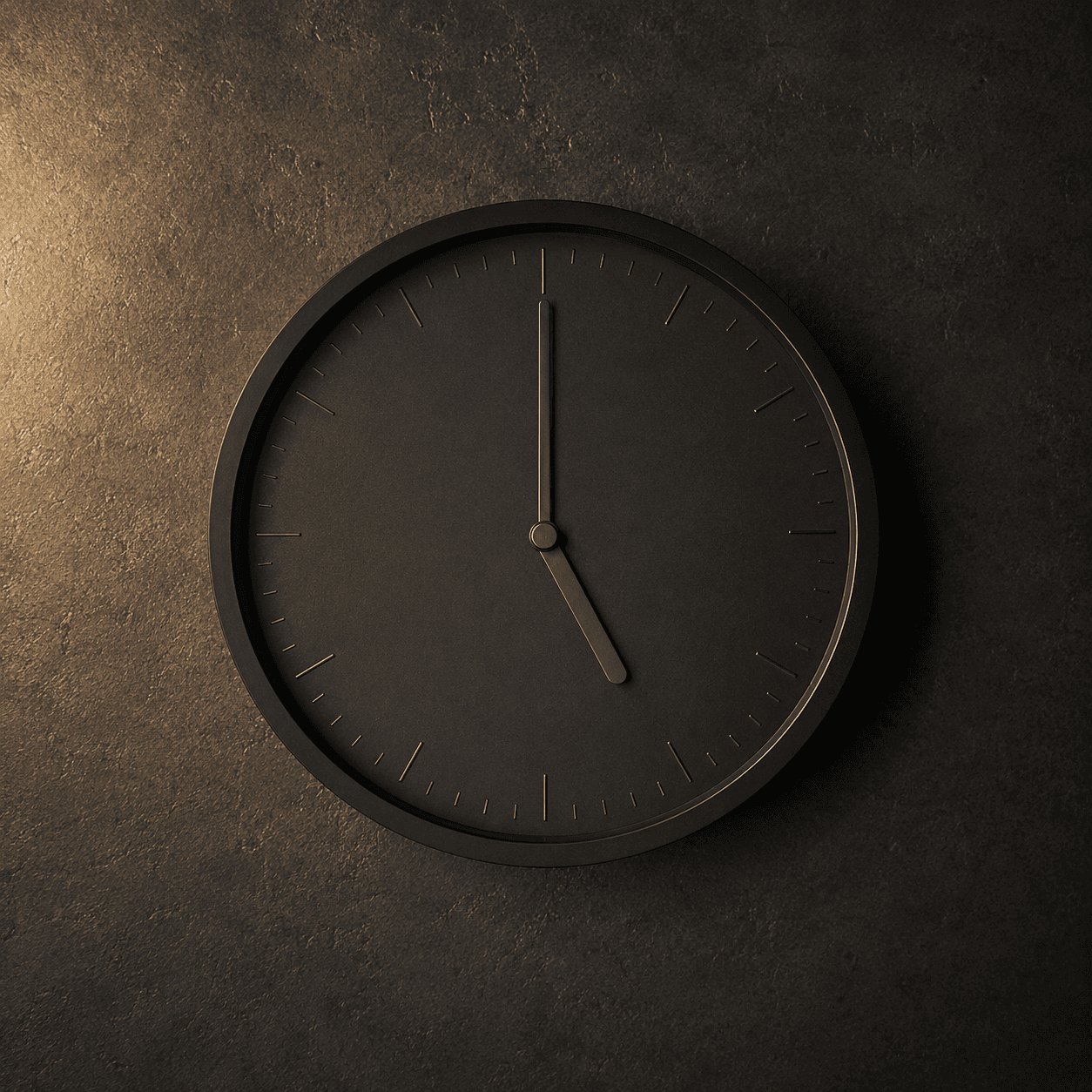 Reloj como símbolo de ahorro de tiempo operativo